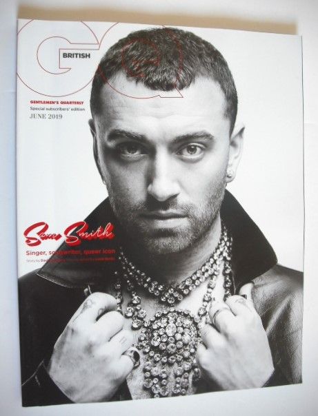 British GQ magazine - June 2019 - Sam Smith cover (Subscriber's Issue)