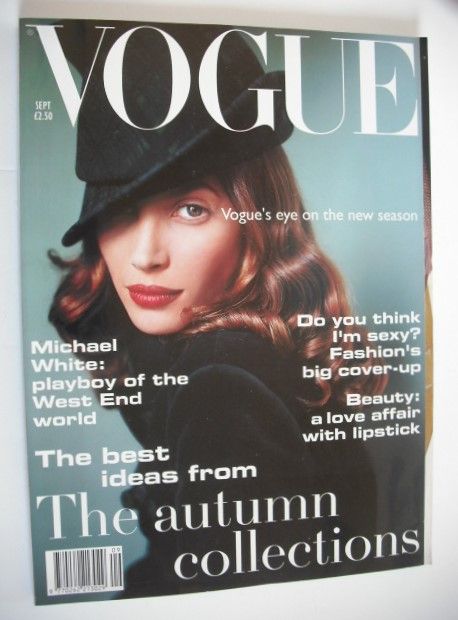 <!--1993-09-->British Vogue magazine - September 1993 - Christy Turlington 