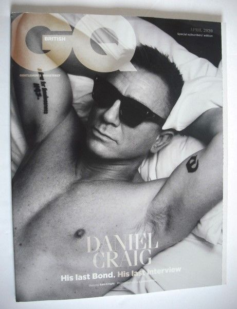 British GQ magazine - April 2020 - Daniel Craig cover (Subscriber's Issue)