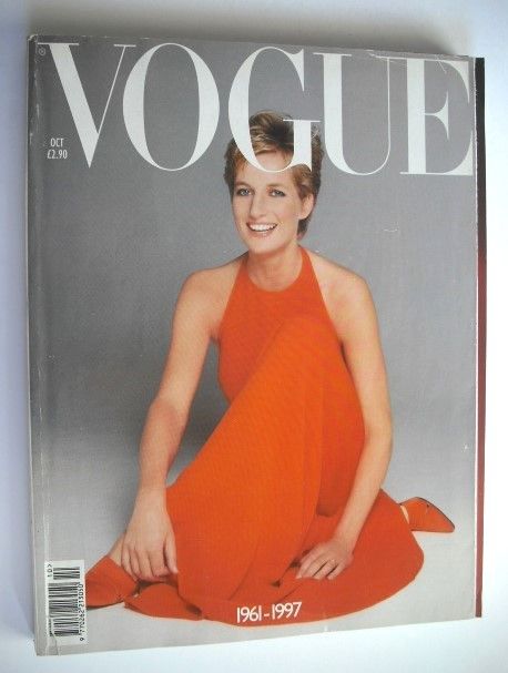 <!--1997-10-->British Vogue magazine - October 1997 - Princess Diana cover
