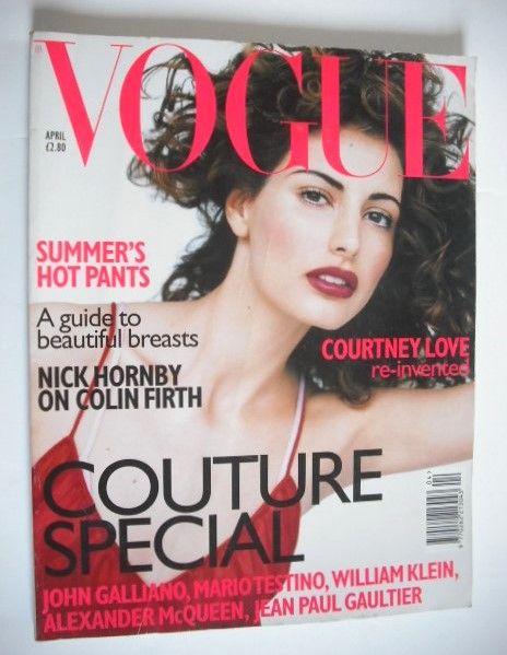 British Vogue magazine - April 1997