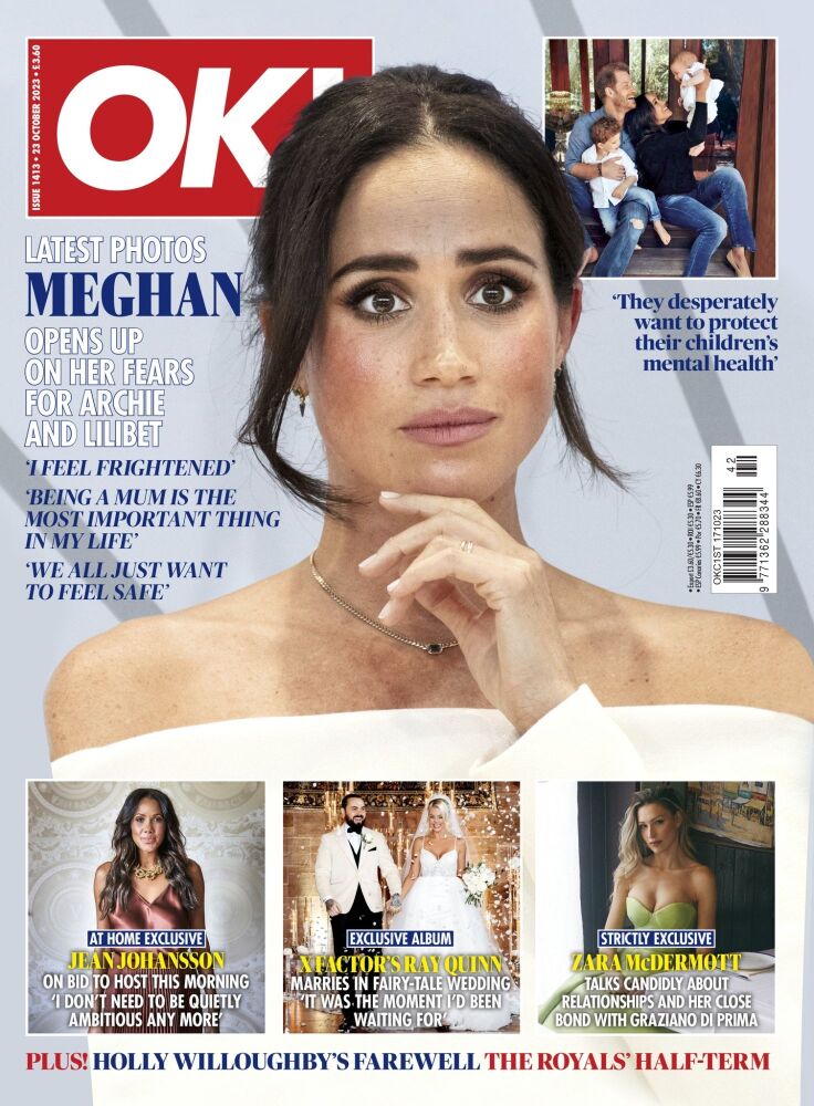 OK! magazine - Meghan Markle cover (23 October 2023 - Issue 1413)