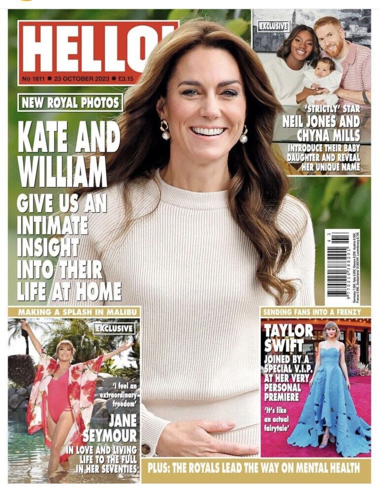Hello! magazine - Kate Middleton cover (23 October 2023 - Issue 1811)