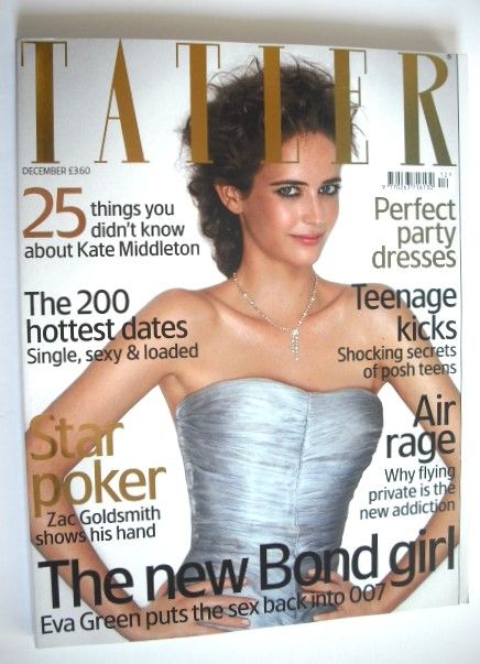 <!--2006-12-->Tatler magazine - December 2006 - Eva Green cover