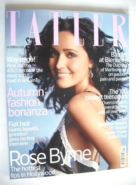 <!--2004-10-->Tatler magazine - October 2004 - Rose Byrne cover