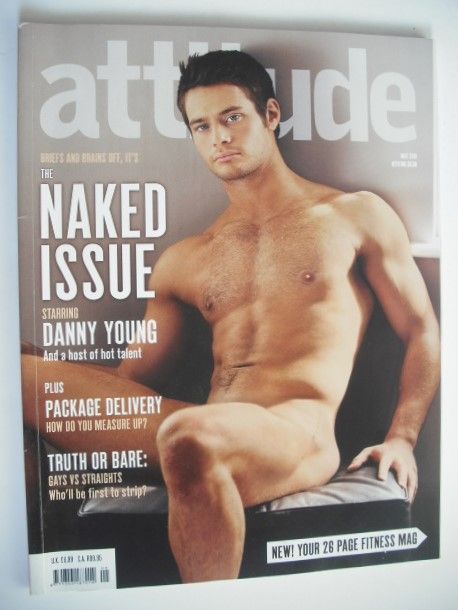 Attitude magazine - Danny Young cover (May 2010)