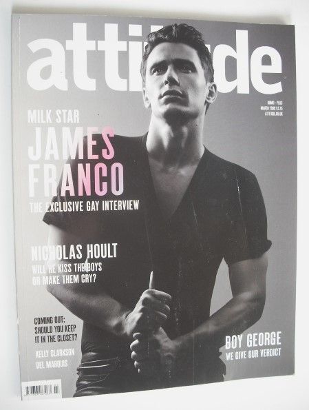 Attitude magazine - James Franco cover (March 2009)