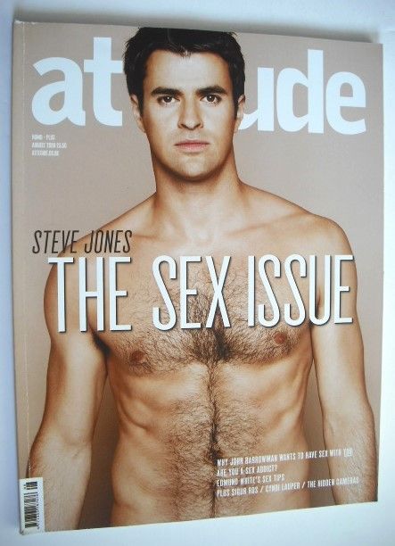 Attitude magazine - Steve Jones cover (August 2008)