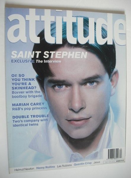 Attitude magazine - Stephen Gately cover (December 1999)