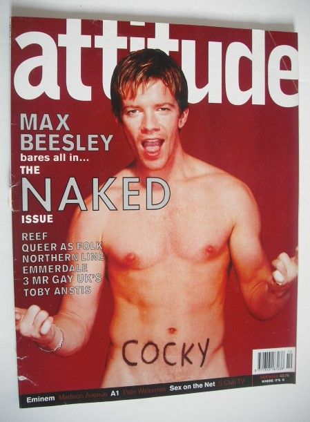 Attitude magazine - Max Beesley cover (October 2000)