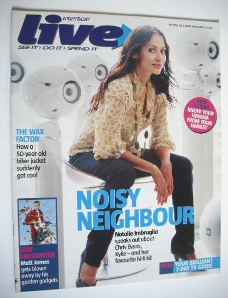 Live magazine - Natalie Imbruglia cover (13 November 2005)