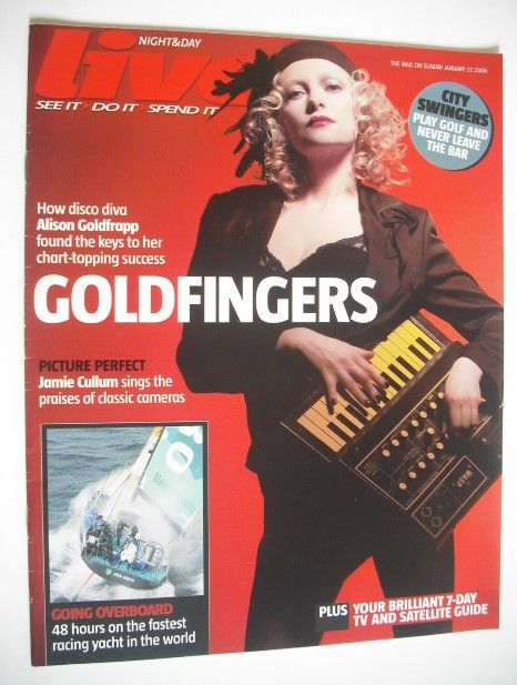 Live magazine - Alison Goldfrapp cover (22 January 2006)