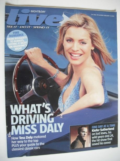 Live magazine - Tess Daly cover (12 February 2006)