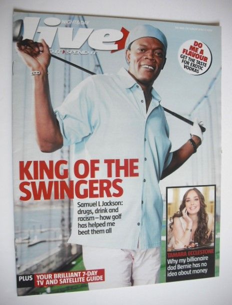 Live magazine - Samuel L Jackson cover (9 April 2006)