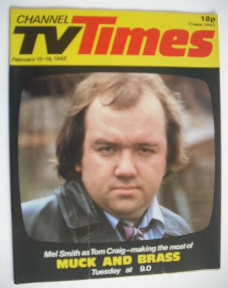CTV Times magazine - Mel Smith cover (13-19 February 1982)
