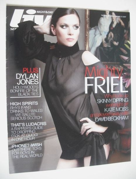 Live magazine - Anna Friel cover (21 January 2007)