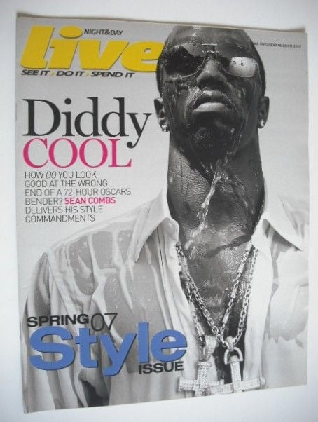 Live magazine - P Diddy cover (11 March 2007)