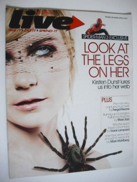 <!--2007-04-08-->Live magazine - Kirsten Dunst cover (8 April 2007)