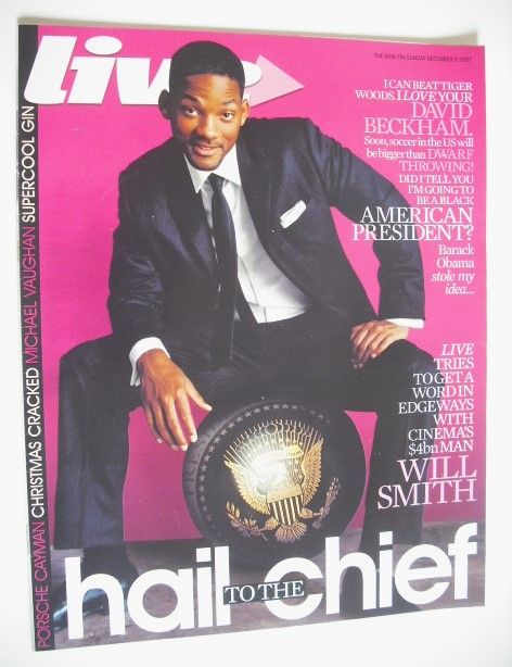 Live magazine - Will Smith cover (9 December 2007)