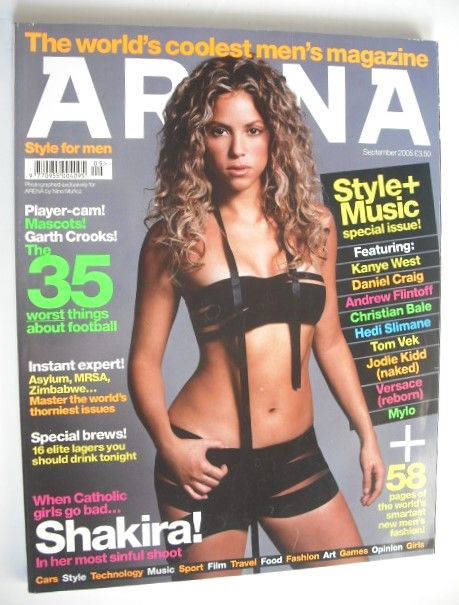 Arena magazine - September 2005 - Shakira cover