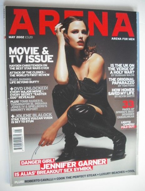 Arena magazine - May 2002 - Jennifer Garner cover