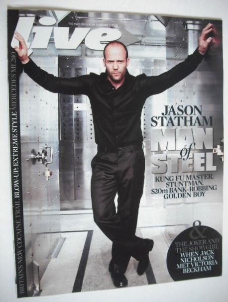 Live magazine - Jason Statham cover (3 February 2008)