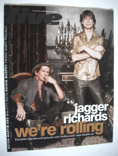Live magazine - The Rolling Stones cover (16 March 2008)