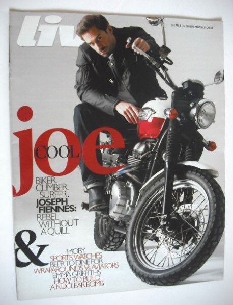 Live magazine - Joseph Fiennes cover (23 March 2008)