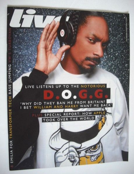 Live magazine - Snoop Dogg cover (13 April 2008)