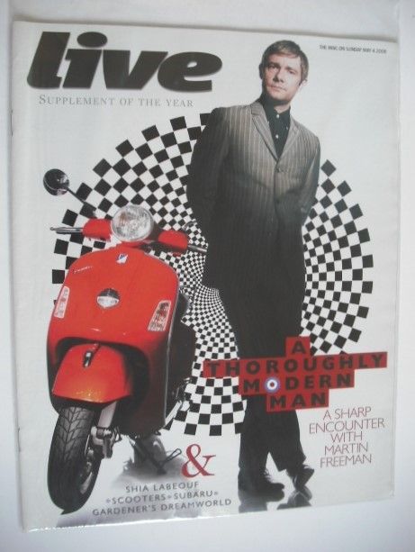 <!--2008-05-04-->Live magazine - Martin Freeman cover (4 May 2008)