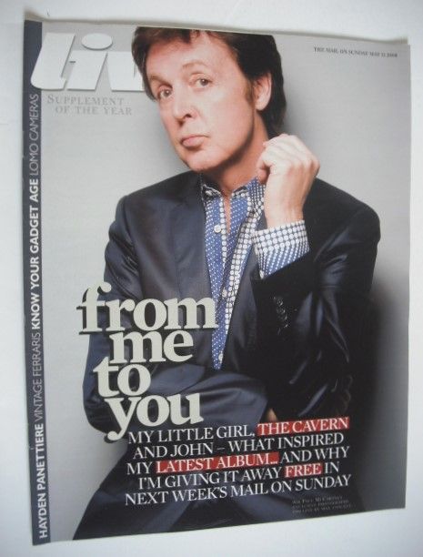 Live magazine - Paul McCartney cover (11 May 2008)