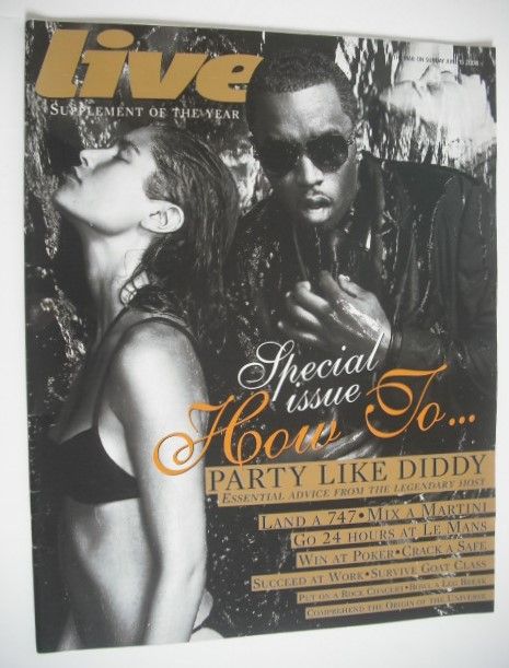 Live magazine - P Diddy cover (15 June 2008)