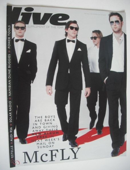 <!--2008-07-13-->Live magazine - McFly cover (13 July 2008)