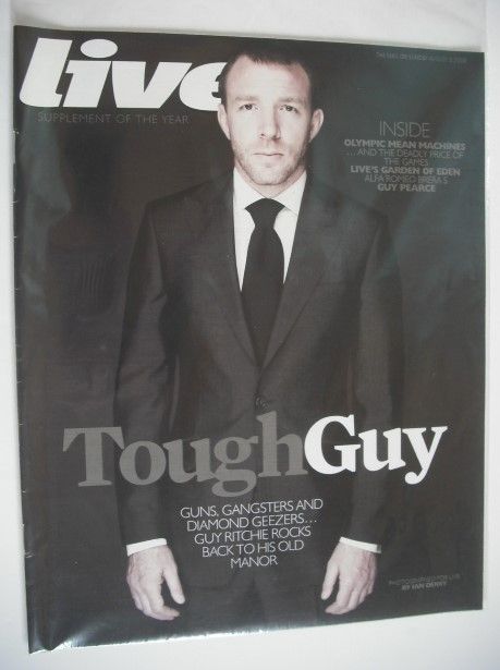 Live magazine - Guy Ritchie cover (3 August 2008)