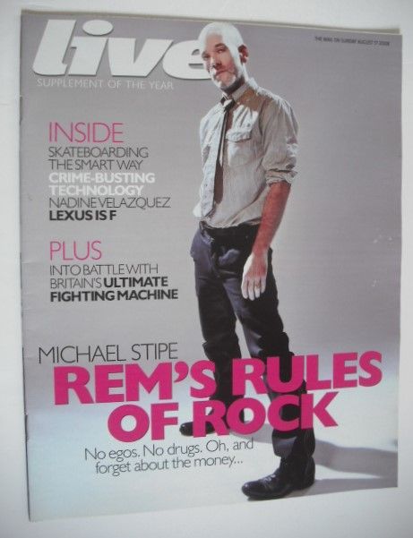 <!--2008-08-17-->Live magazine - Michael Stipe cover (17 August 2008)