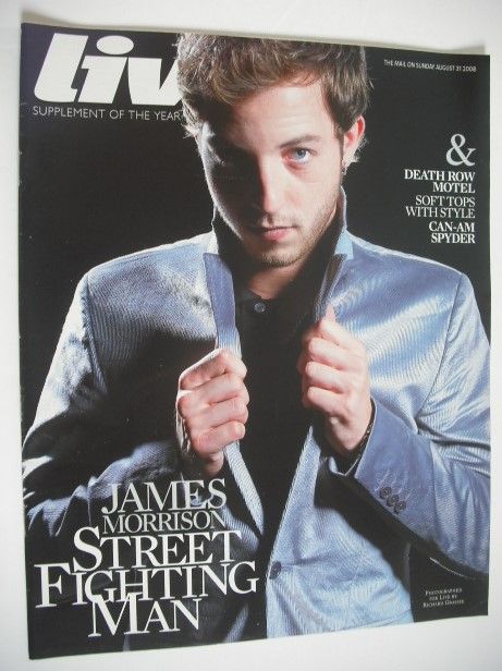 Live magazine - James Morrison cover (31 August 2008)