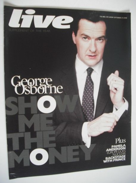 <!--2008-09-21-->Live magazine - George Osborne cover (21 September 2008)