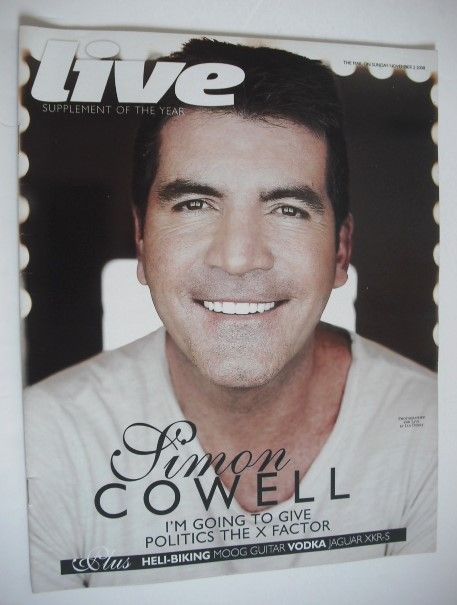 Live magazine - Simon Cowell cover (2 November 2008)