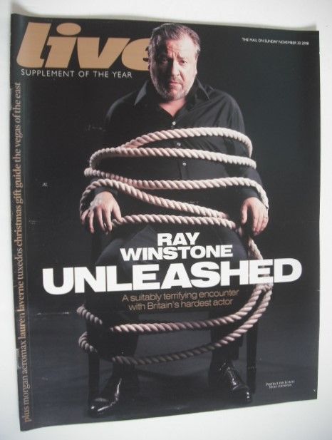 Live magazine - Ray Winstone magazine (30 November 2008)
