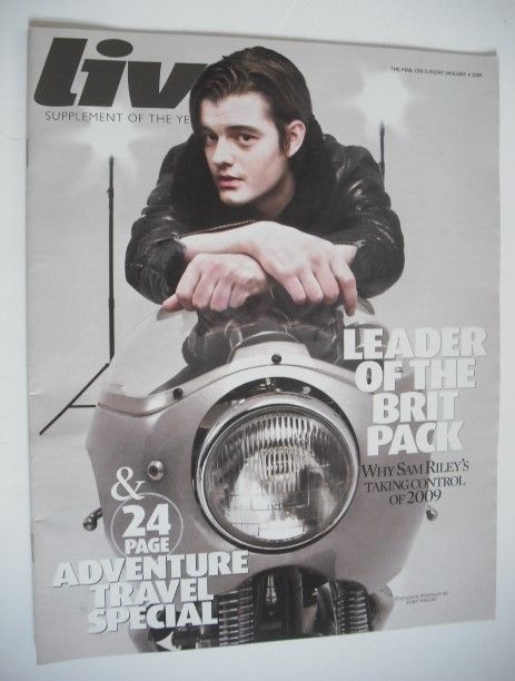 <!--2009-01-04-->Live magazine - Sam Riley cover (4 January 2009)
