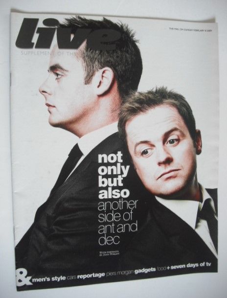 <!--2009-02-08-->Live magazine - Ant and Dec cover (8 February 2009)