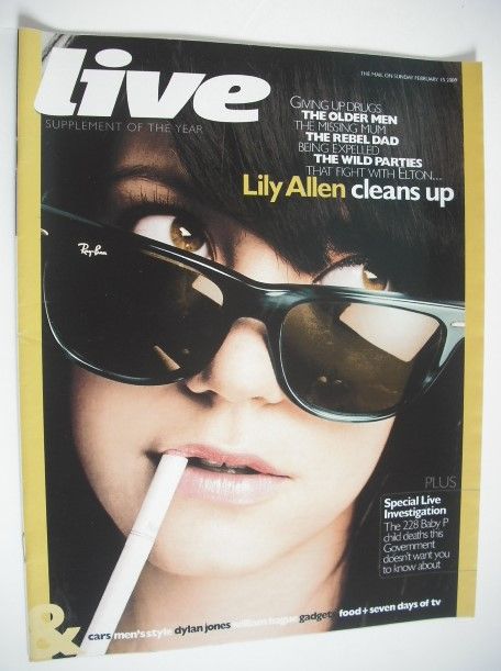 Live magazine - Lily Allen cover (15 February 2009)