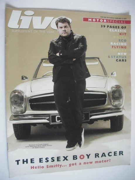 <!--2009-02-22-->Live magazine - James Corden cover (22 February 2009)