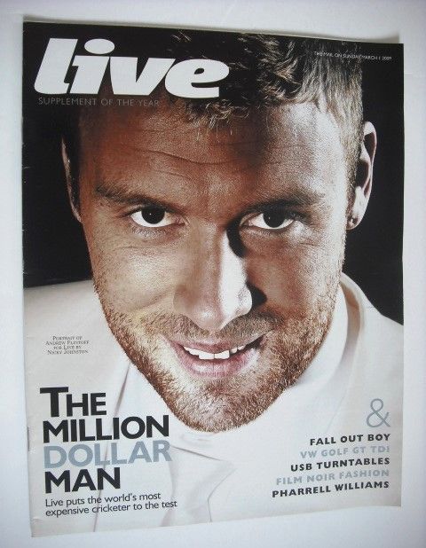 <!--2009-03-01-->Live magazine - Andrew Flintoff cover (1 March 2009)