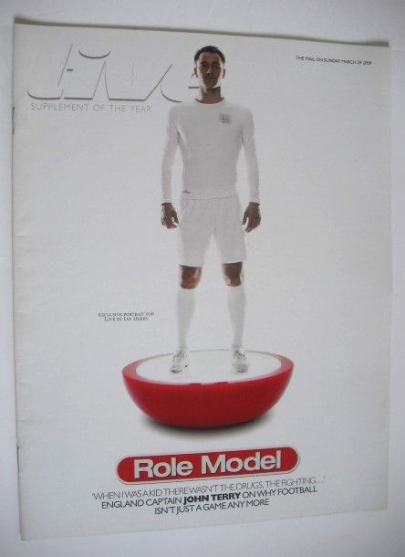 Live magazine - John Terry cover (29 March 2009)