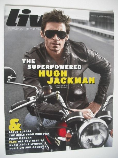 Live magazine - Hugh Jackman cover (5 April 2009)