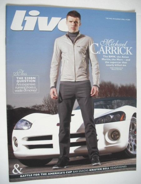 <!--2009-04-19-->Live magazine - Michael Carrick cover (19 April 2009)