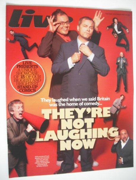 <!--2009-05-17-->Live magazine - Alan Carr and Jack Dee cover (17 May 2009)