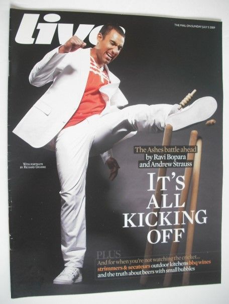 Live magazine - Ravi Bopara cover (5 July 2009)