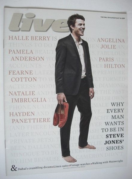 Live magazine - Steve Jones cover (26 July 2009)